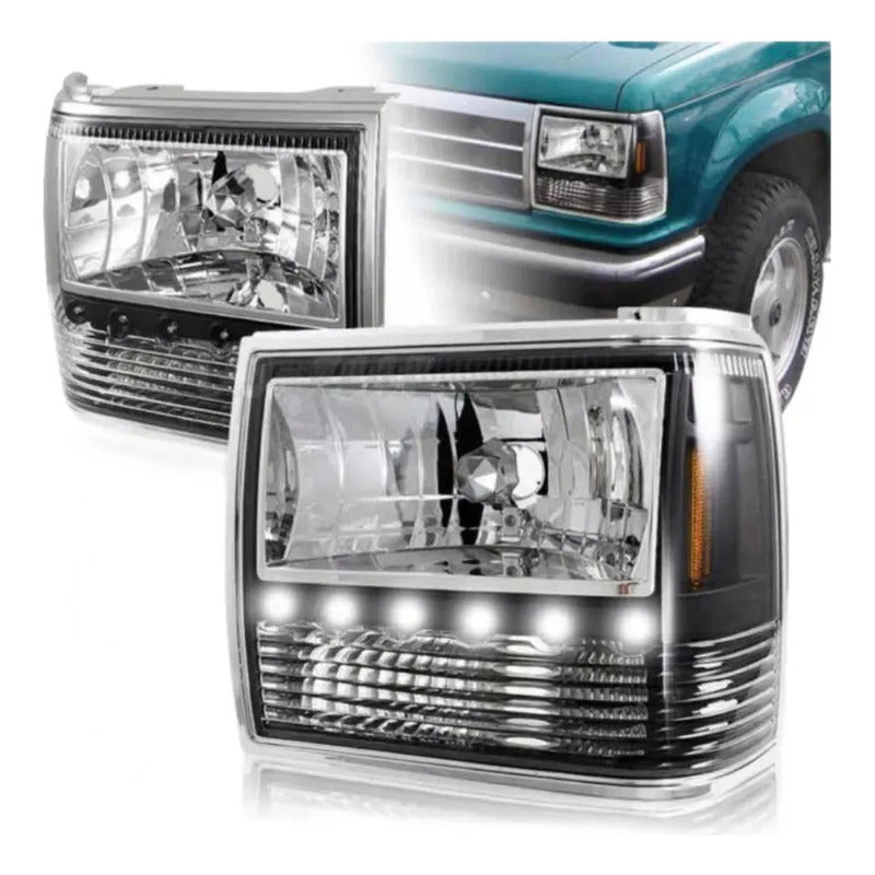Led headlights Ford Ranger 1989 to 1992