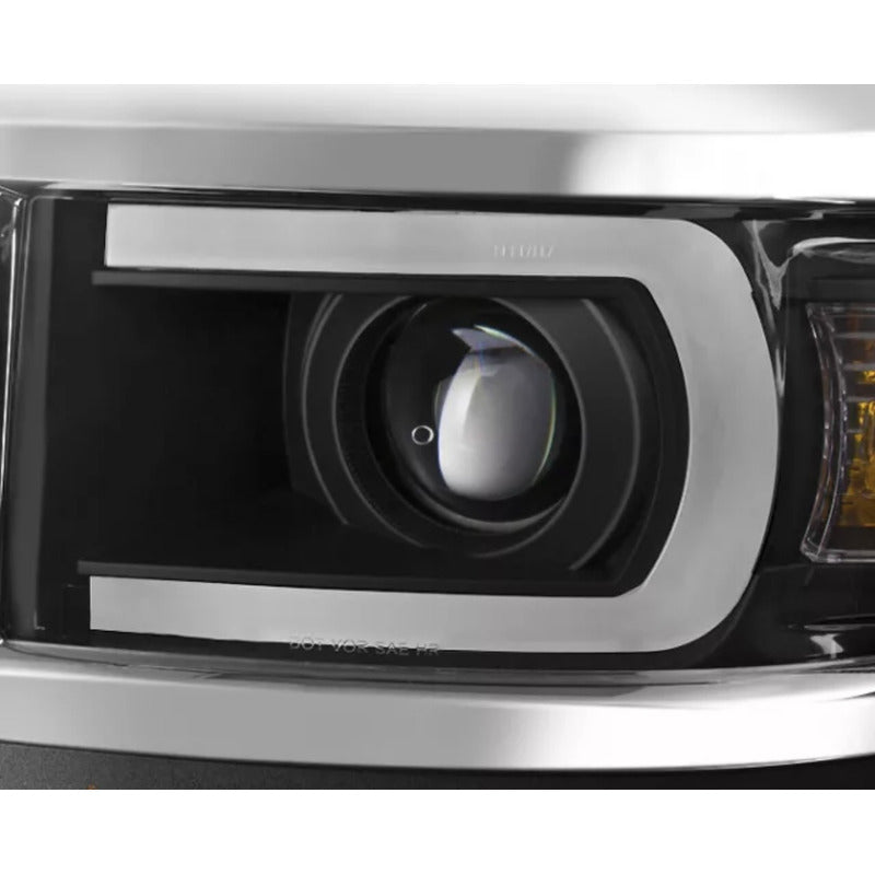 Faros Led Silverado 1500 Negro 2014 2015