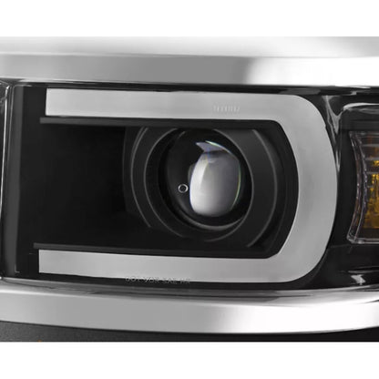 Faros Led Silverado 1500 Negro 2014 2015