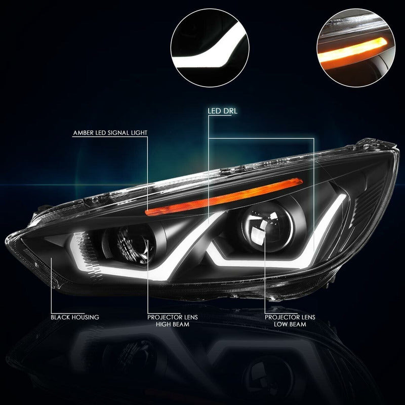 Ford Focus Led Headlights 2015 to 2018