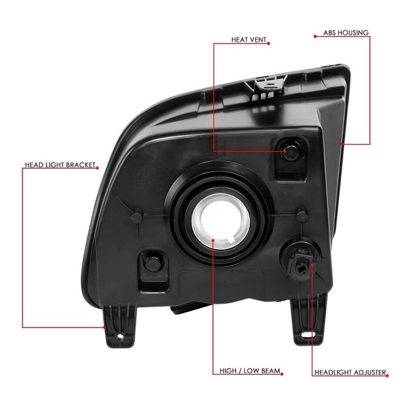 Ford Mustang headlights 2005 to 2009