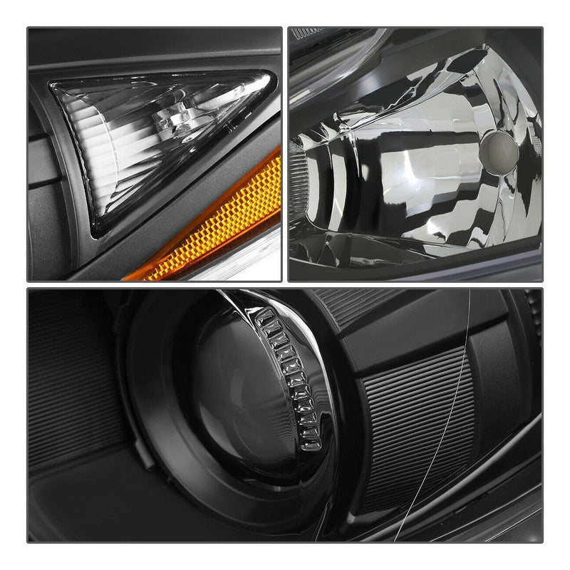 Faros Para Mazda 3 Carcasa Negra 2014 2015 2015 2016