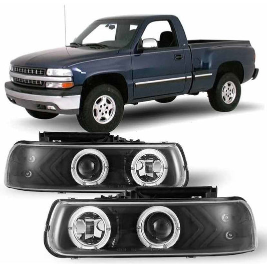 Faros Silverado Suburban Cheyenne Tahoe 1999 2000 2001 2002