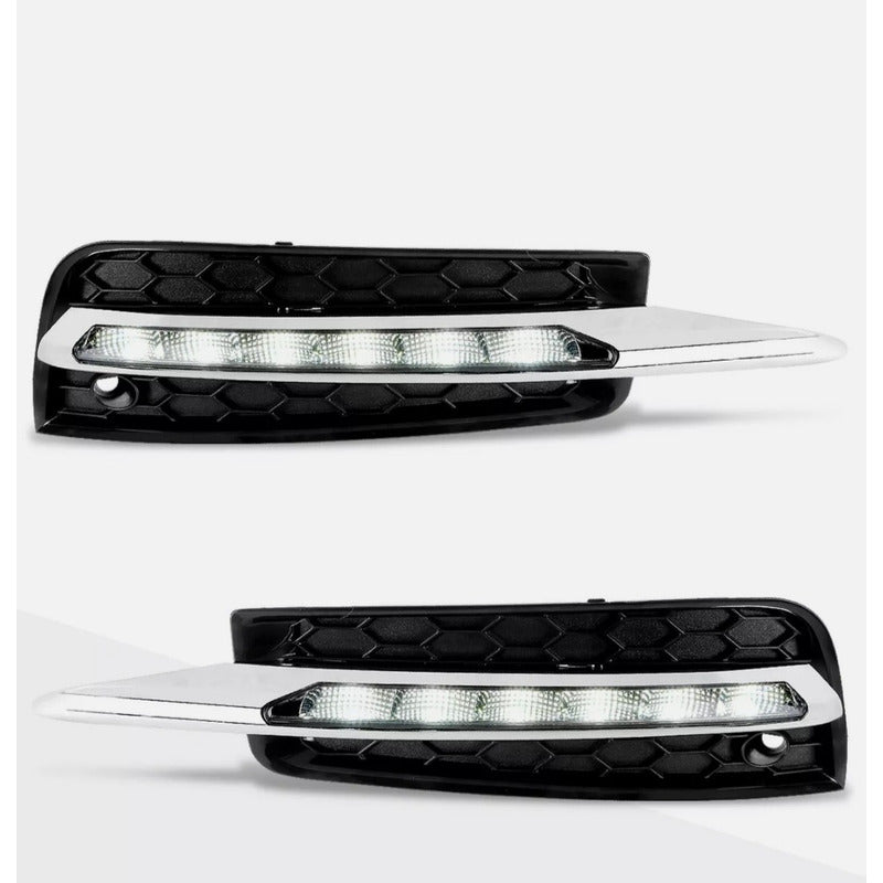 Pair of Led Fog Lights Chev Cruze 2010 2011 2012 2013 2014
