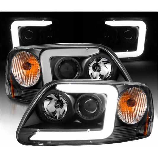 Par De Faros Led F-150 1997 1998 1999 2000 2001 2002 2003