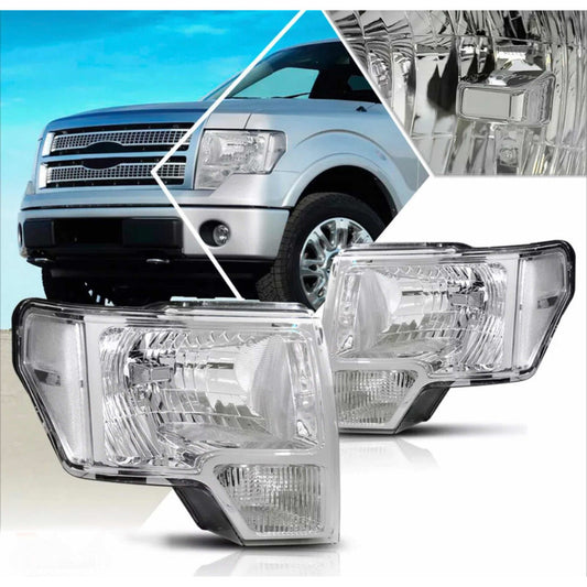 Faros Para Lobo Ford F-150 2009 2010 2011 2012 2013 2014