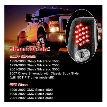 Calaveras Led Silverado Sierra 1999 2000 2001 2002 A 2006