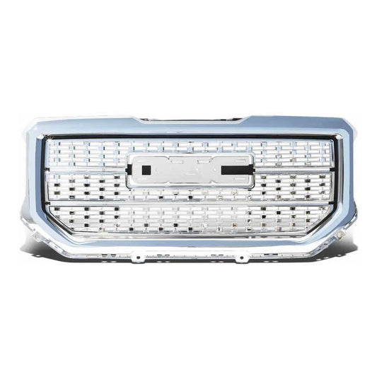 Chrome Grille GMC Sierra 1500 2016 to 2018