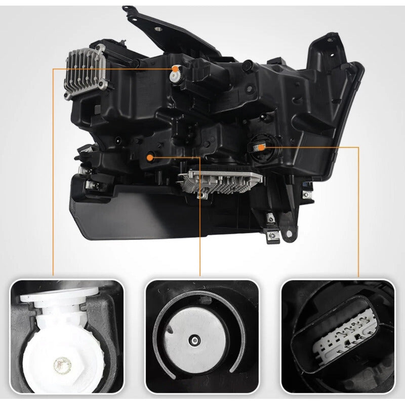 Faro Delantero Led Ram 1500 Lado Izquierdo 2019 A 2025 Izquierdo/conductor