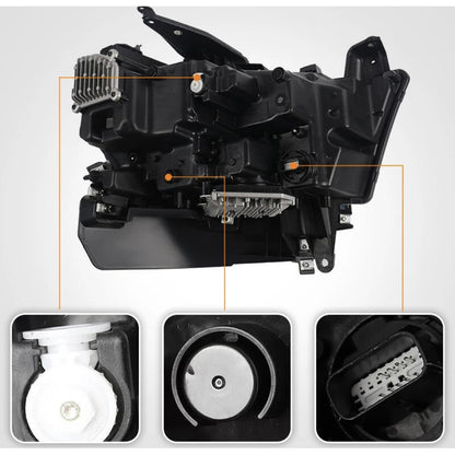 Faro Delantero Led Ram 1500 Lado Izquierdo 2019 A 2025 Izquierdo/conductor
