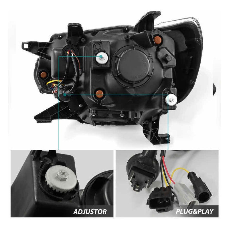 Faros Led Toyota Tacoma Pro Series 2012 2013 2014 2015 Par