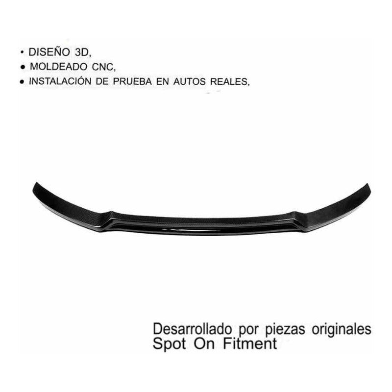 Lip Frontal Fibra De Carbono Audi Tt 2013-2014 Tts 2009-2015