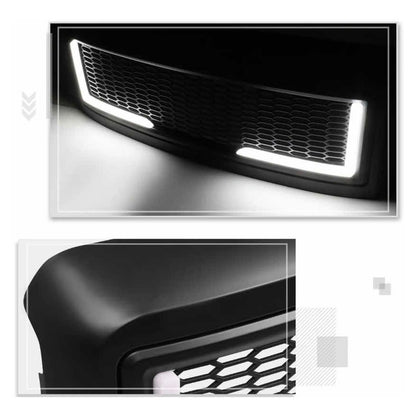 Parrilla Panal Ford F-250/f-550 Led Drl 2008 2009 2010