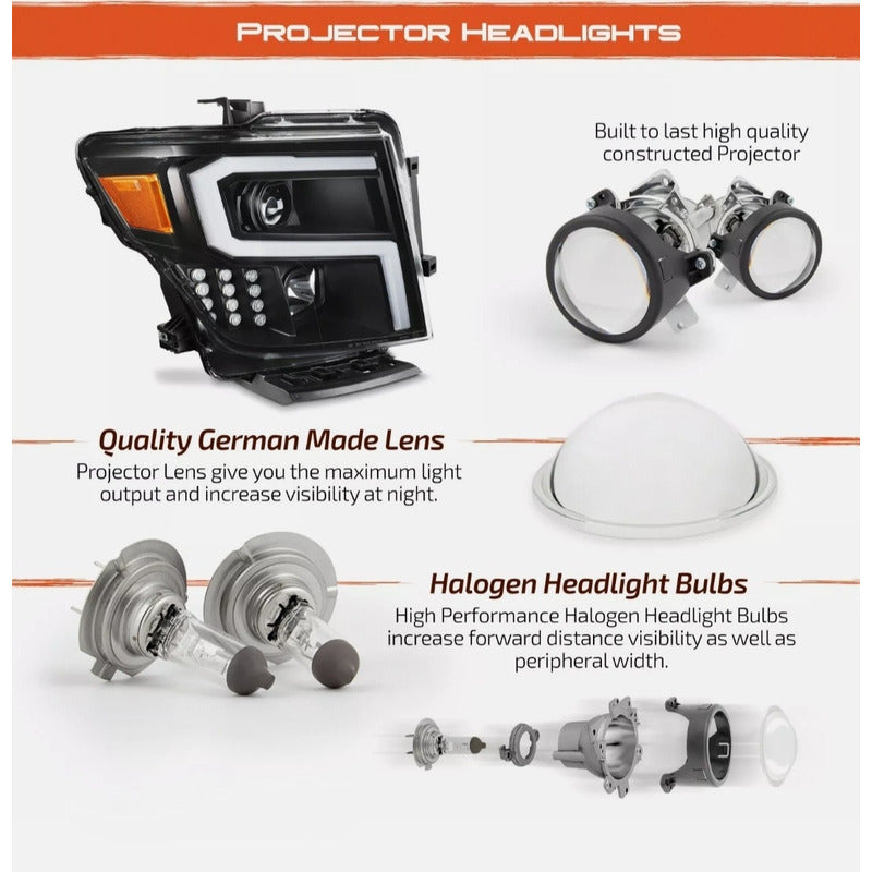 Faros Led Nissan Titan 2016 a 2019