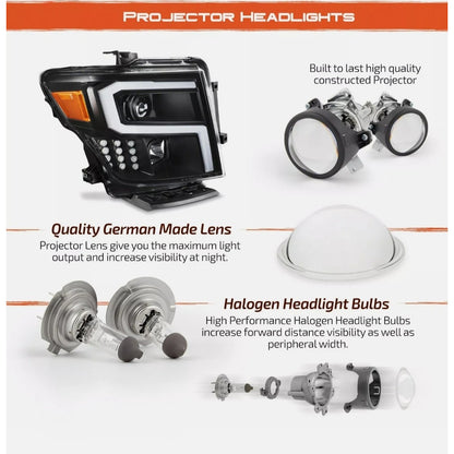 Faros Led Nissan Titan 2016 a 2019