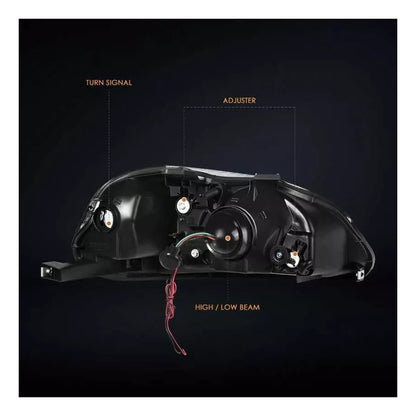Faros Led Honda Civic 1996 a 1998