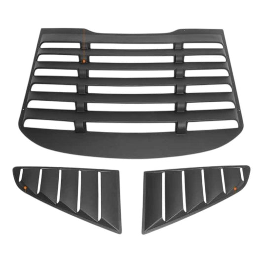 Louvers Para Mustang Con Daño 2016 2017 2018 Negro