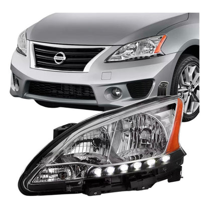 Faro Delantero Led Nissan Sentra Lado Izquierdo 2013 A 2015
