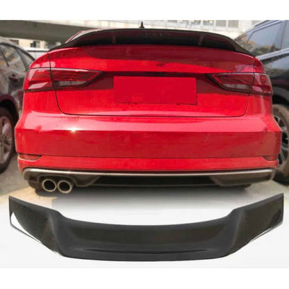 Spoiler Alerón Fibra De Carbono Audi A3 S3 Rs3 2014-2019