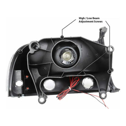 Faros Led Dakota / Durango 1997 1998 1999 2000 A 2004 Par Ambos Lados