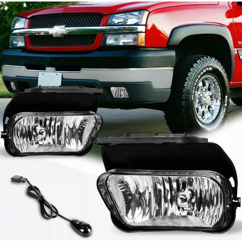 Fog Lights Chevrolet Silverado Avalanche 2002 to 2006