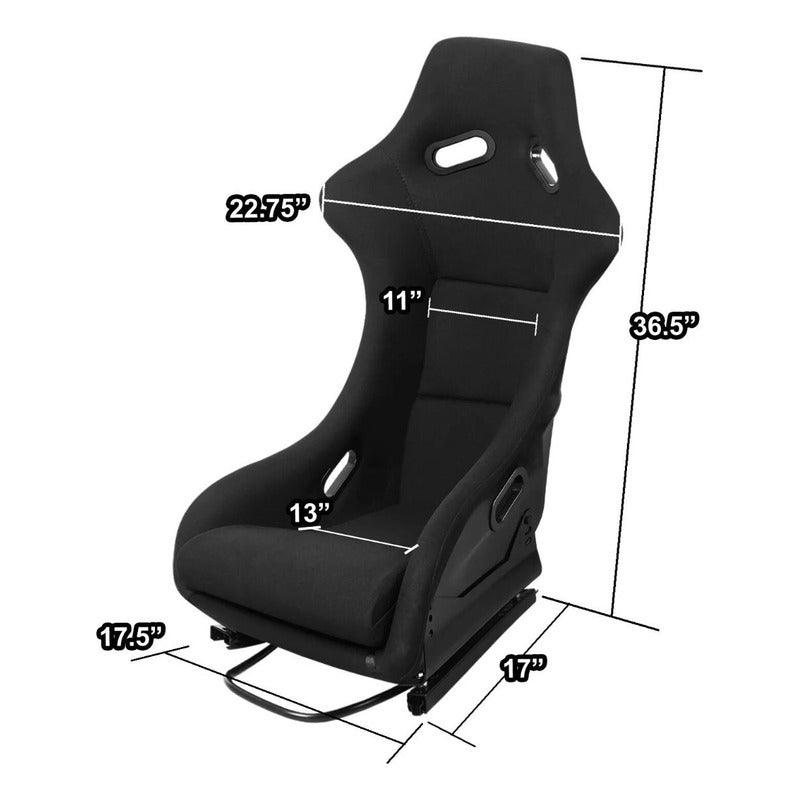 Universal Racing Seats with Slider Adjustment