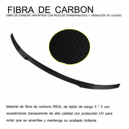 Spoiler Alerón Fibra Carbono Audi R8 2008 2009 2010 A 2015
