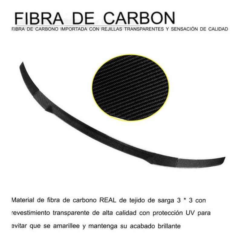 Spoiler Alerón Fibra Carbono Audi R8 2008 2009 2010 A 2015