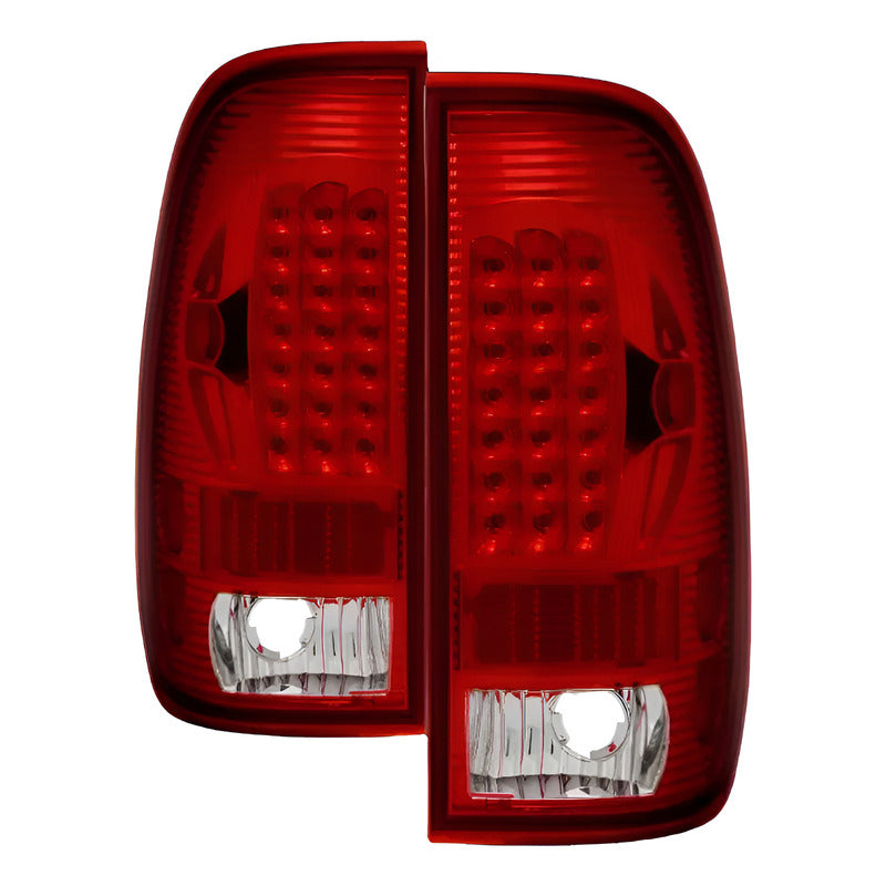 Par Calaveras Led 1999-2007 F250 F350/f450 Sd 1997-2003 F150 Rojo