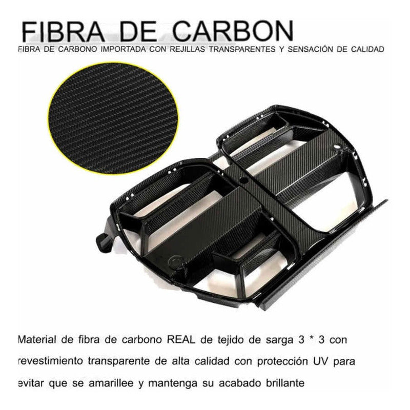 Parrilla Fibra De Carbono G80 M3 & G82 / G83 M4 2020 - 2024