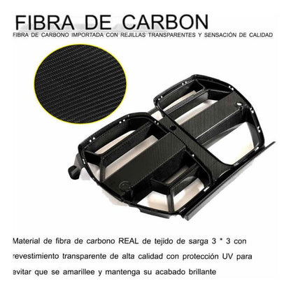 Parrilla Fibra De Carbono G80 M3 & G82 / G83 M4 2020 - 2024