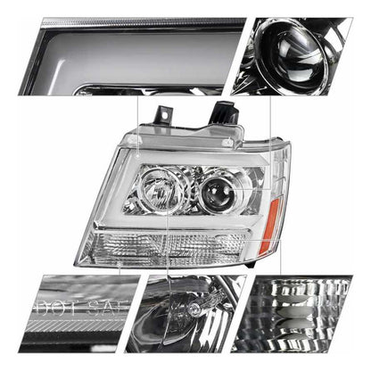 Led Headlights Chevrolet Avalanche Tahoe Suburban 2007 to 2014