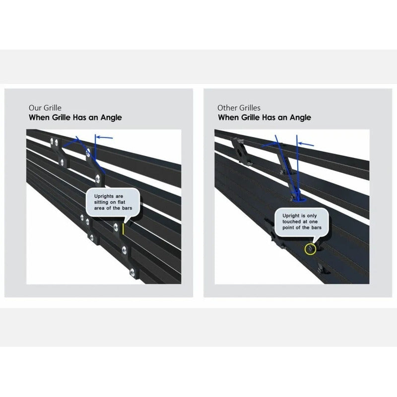 Rejillas Silverado 1500/avalanche 2002 2003 2004 2005 Negro