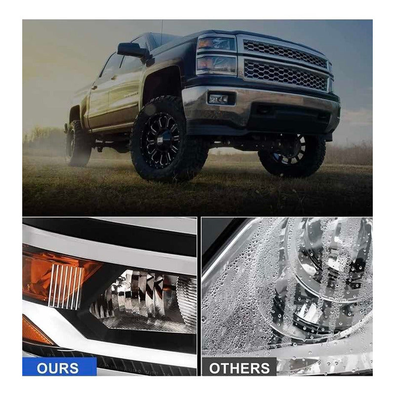 Faros Led Cromados Silverado 1500 2014 2015