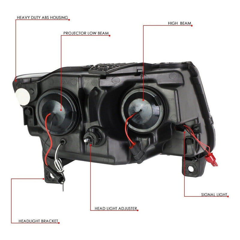 Faros Led Drl Jeep Cherokee 2011 2012 2013