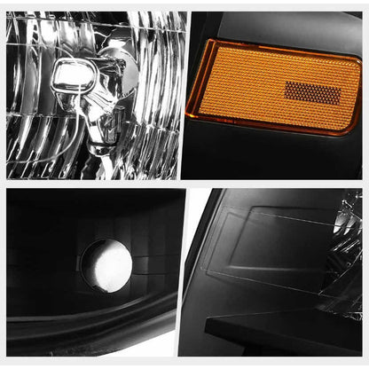Par De Faros Ford Expedition Negro Amber 2007 2008 A 2014