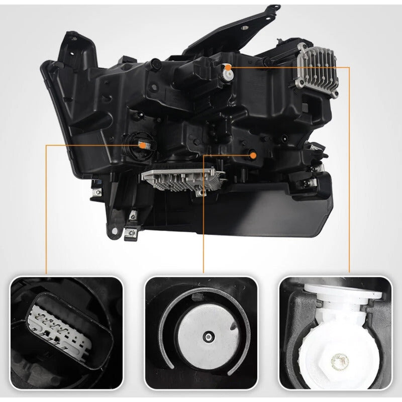 Faro Delantero Led Ram 1500 Lado Derecho 2019 A 2025 Derecho/pasajero