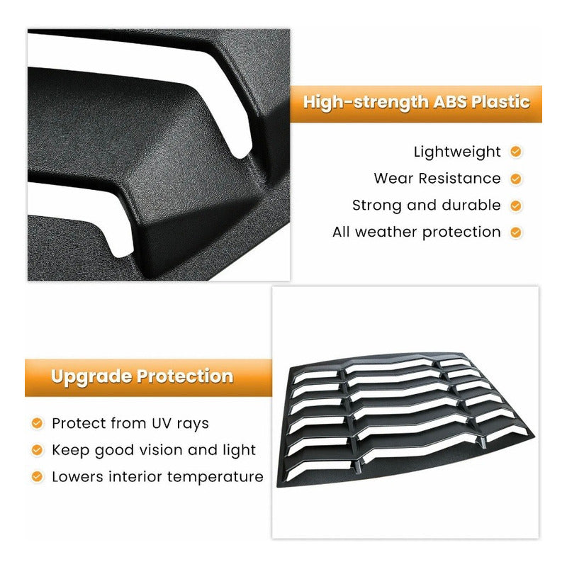 Louvers Combo Mustang 2005 2006 2007 2008 2009 2010 A 2014