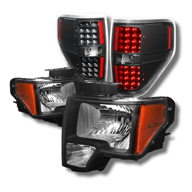 Kit Faros Y Calaveras Ford Led F-150 Lobo 2009 a 2014
