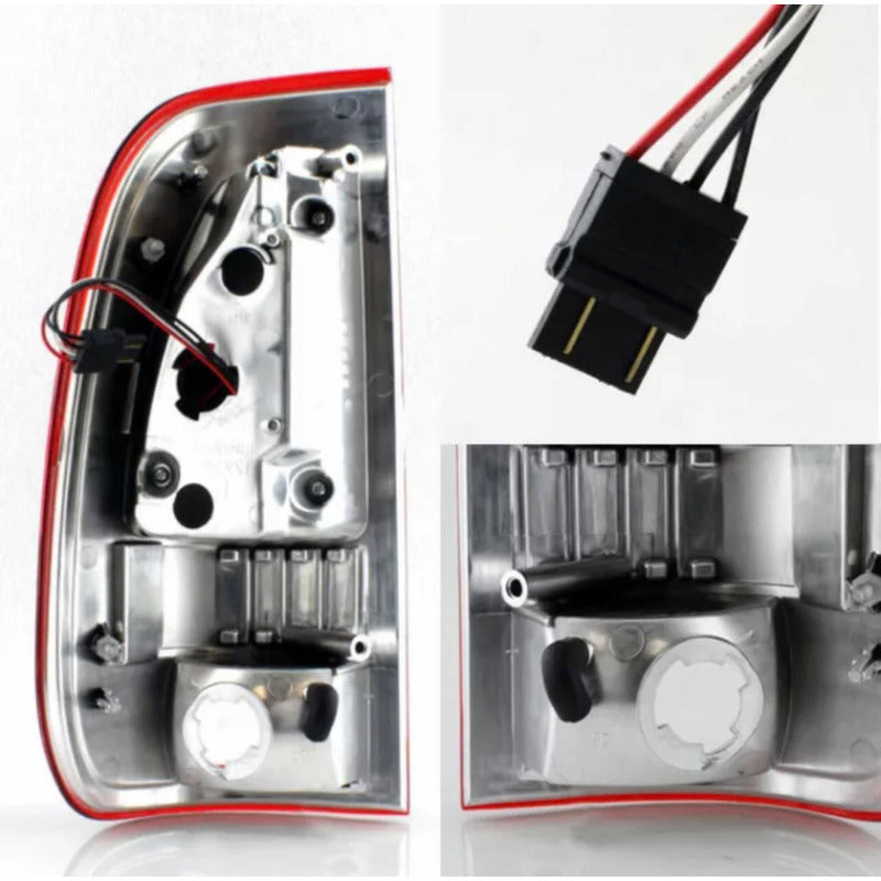Calaveras Rojo Led F-150 Lobo 1997 1998 1999 2000 2001 02 03