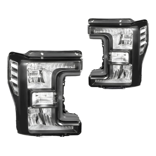 Faros Para Ford F-250/f-350/f-450/f-550 Super Duty 2017-2019
