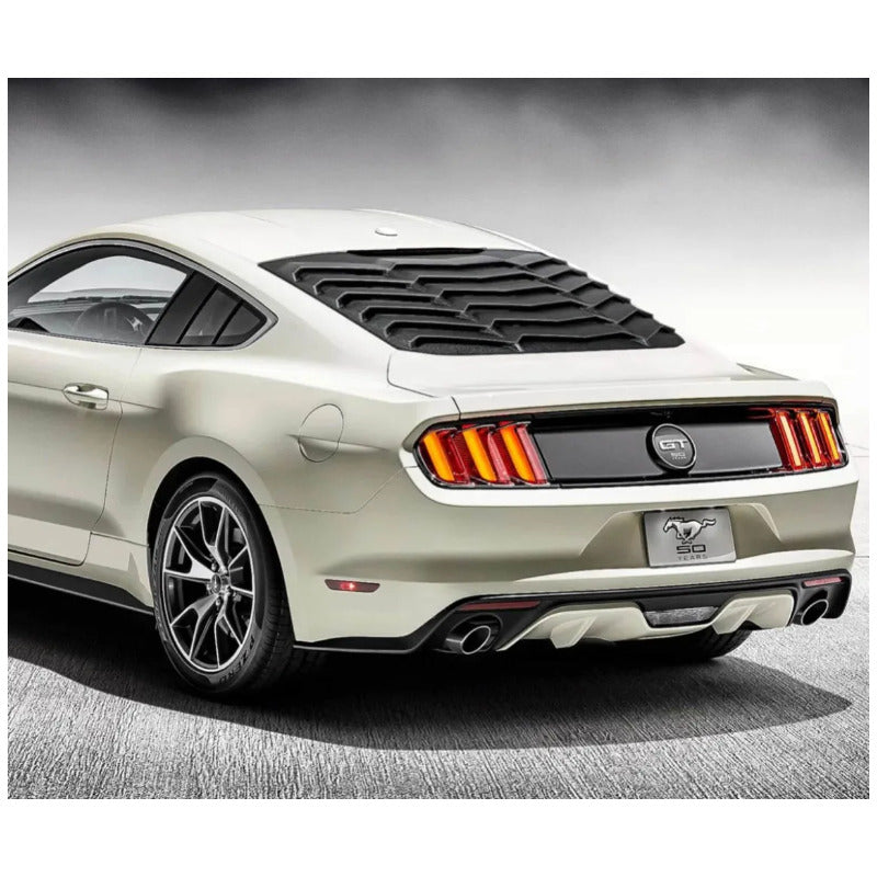 Louver Trasero Ford Mustang 2015 2016 2017 2018 A 2020 Negro