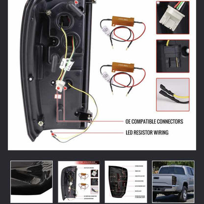 Calavera Led Izquierda Toyota Tacoma 2016 a 2022