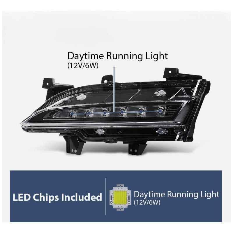 Faro De Niebla Izquierdo Lincoln Mkc 2015 2016 2017 A 2019 Transparente