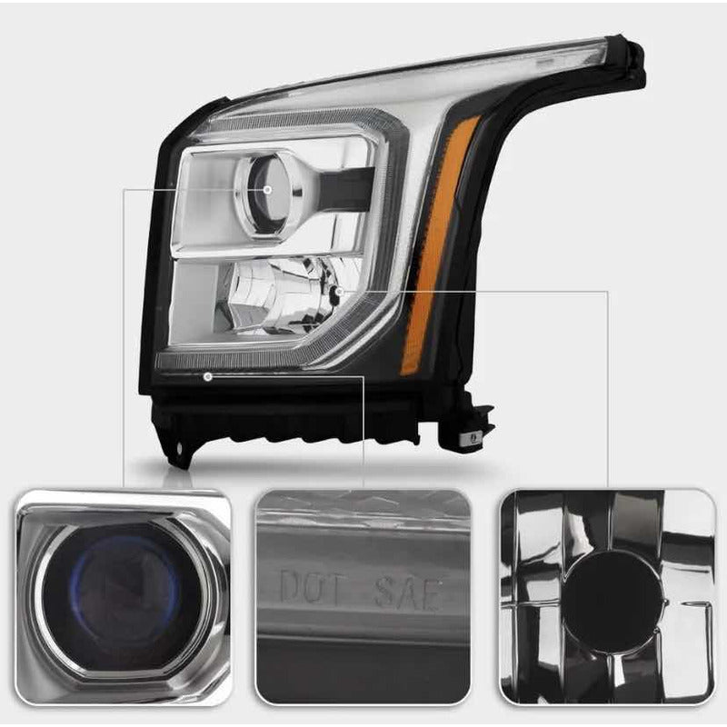 Gmc Yukon Led Headlights 2015 to 2020