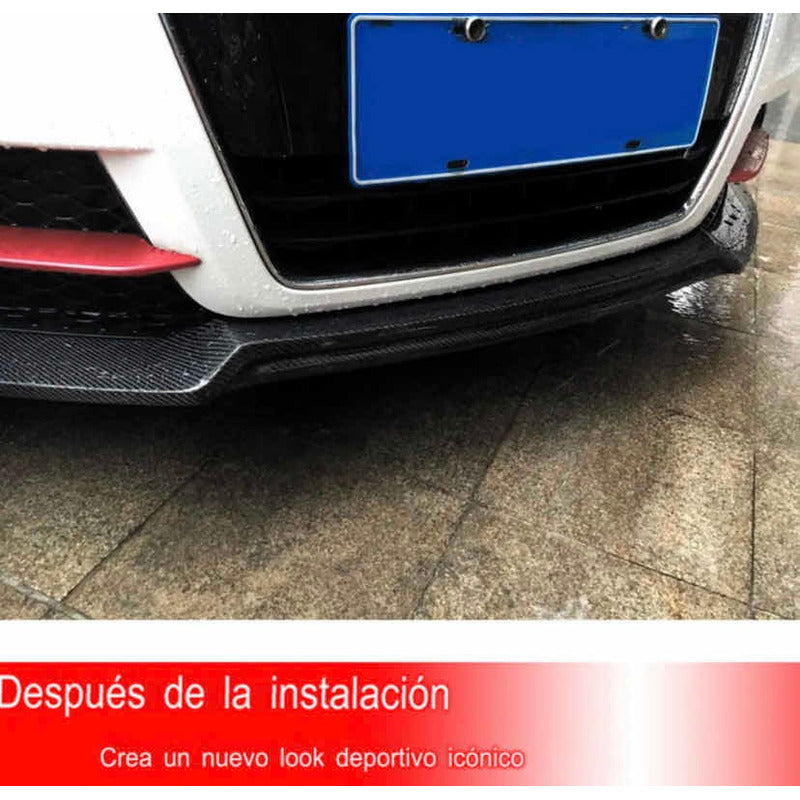 Lip Frontal Fibra De Carbono Audi Tt 2013-2014 Tts 2009-2015