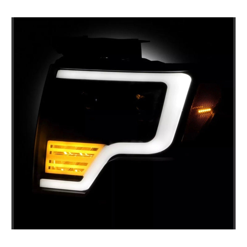 Faros Delanteros Led F-150 Lobo 2009 2010 2011 A 2014