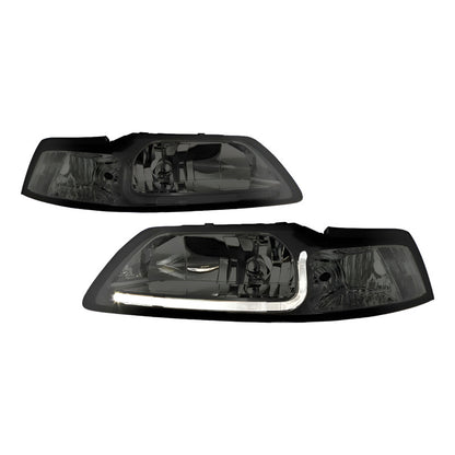 Par De Faros Led Ford Mustang 99 2000 2001 2002 2003 2004