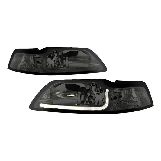 Par De Faros Led Ford Mustang 99 2000 2001 2002 2003 2004
