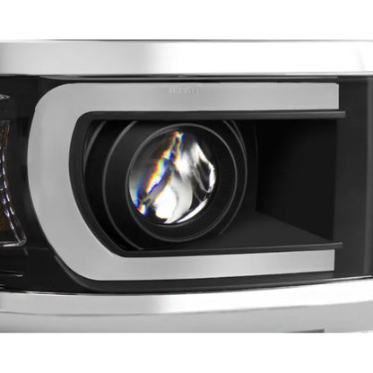 Faros Led Silverado 1500 Negro 2014 2015